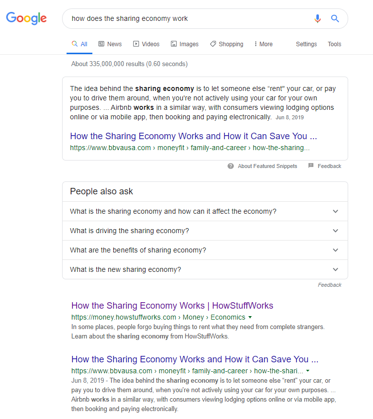 Featured Snippet