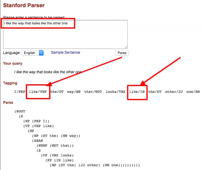 Stanford Parser