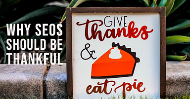 5 Things Every SEO Professional Should Be Thankful For