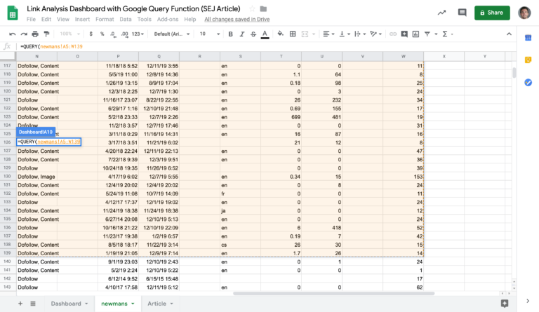 simple query range