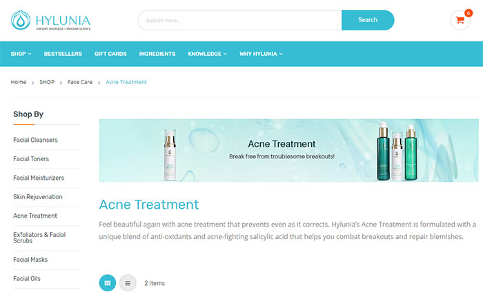shame marketing for acne treatment