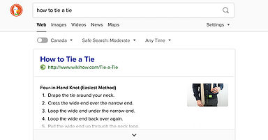 DuckDuckGo Adds Quick Answers to Search Results