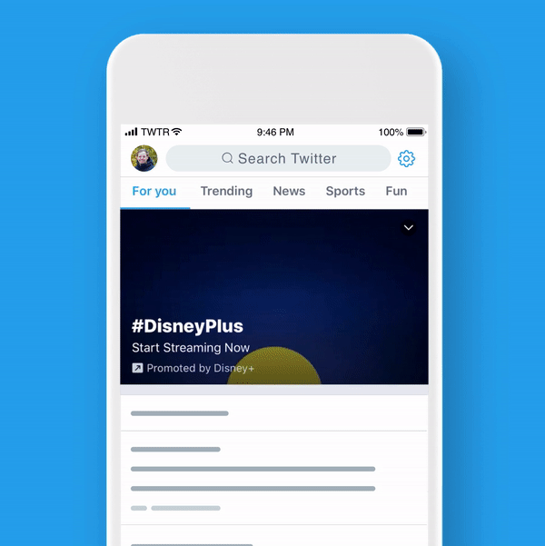 Twitter Rolls Out a New Ad Unit in the Explore Tab