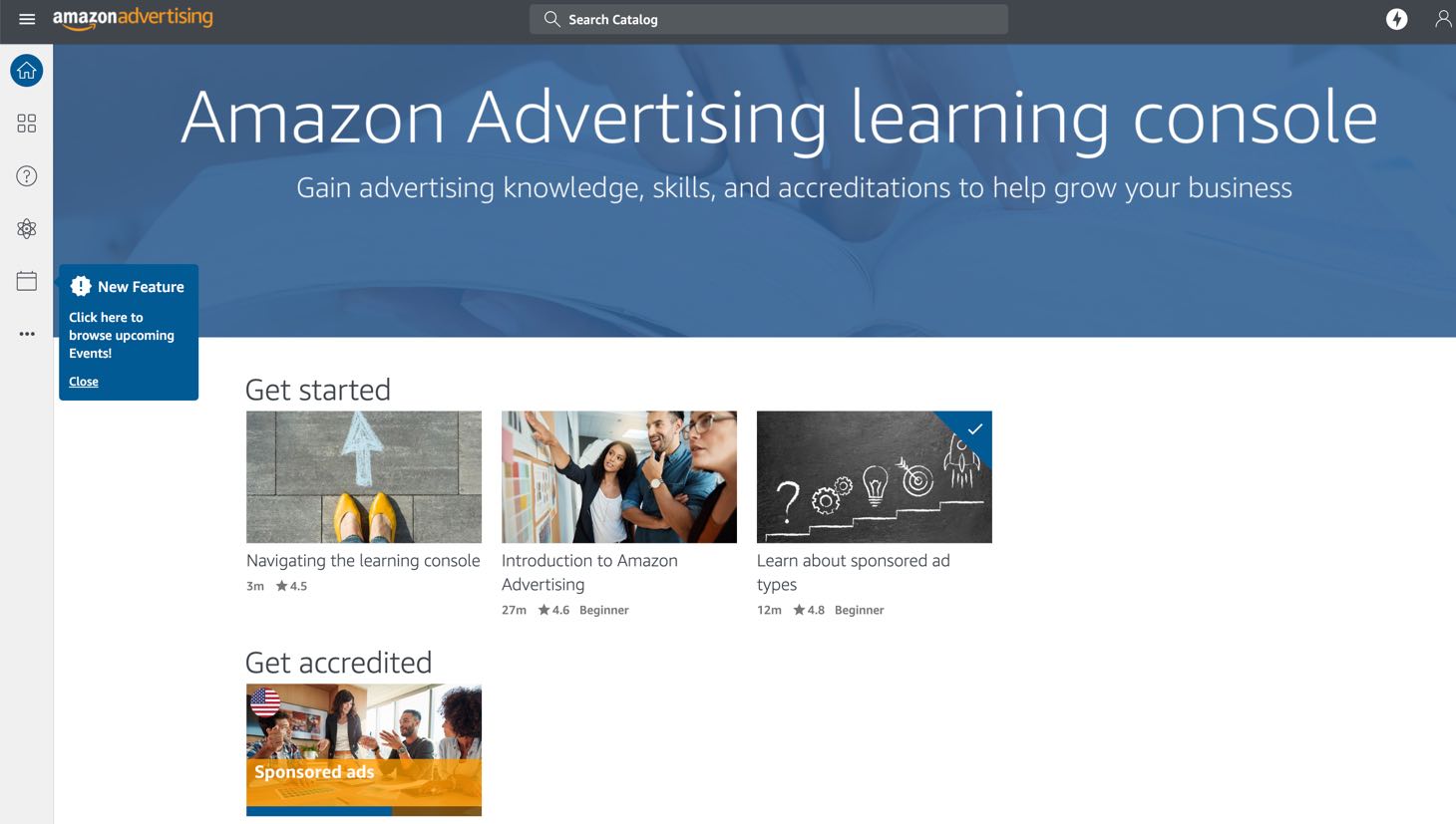 Amazon Learning Console