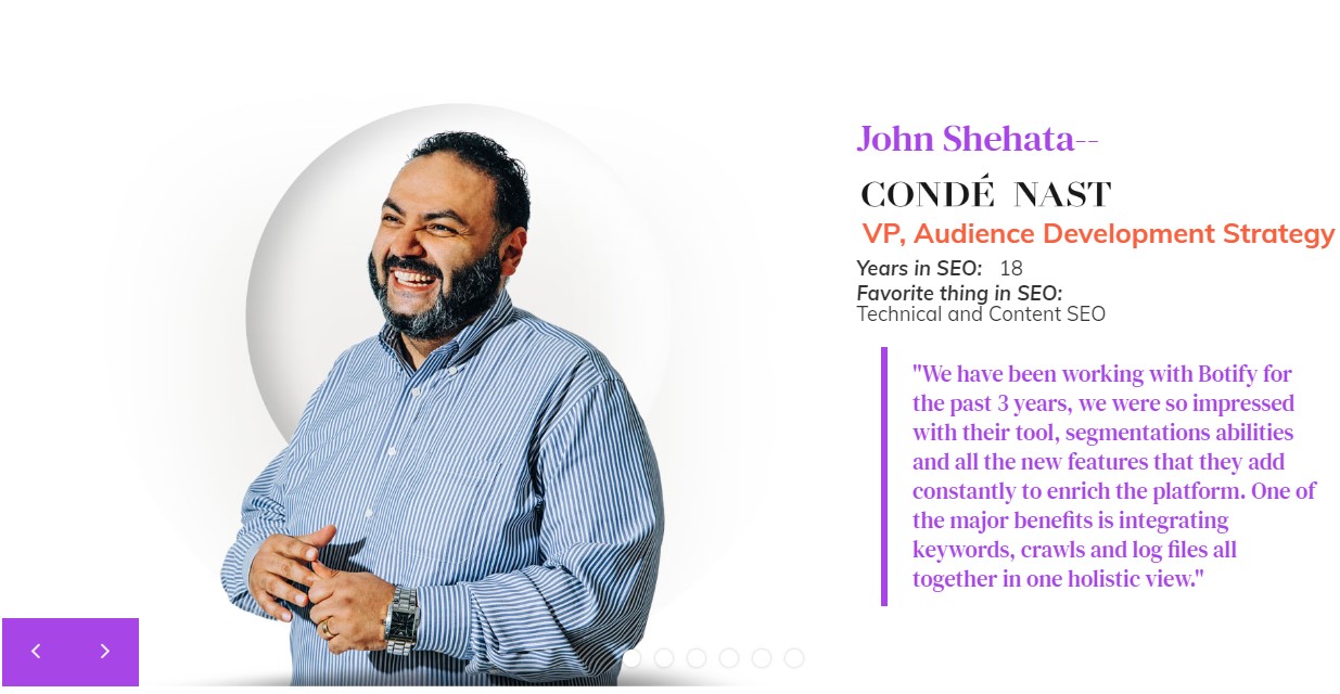 Botify SEO Feature John Shehata