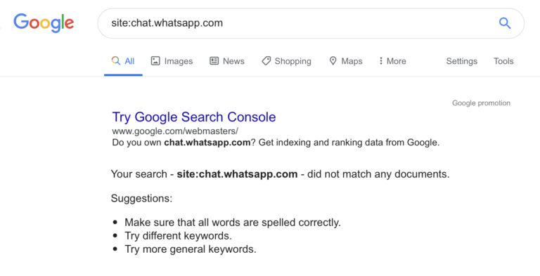 Google &#038; Other Search Engines Found Indexing Links to Private WhatsApp Groups