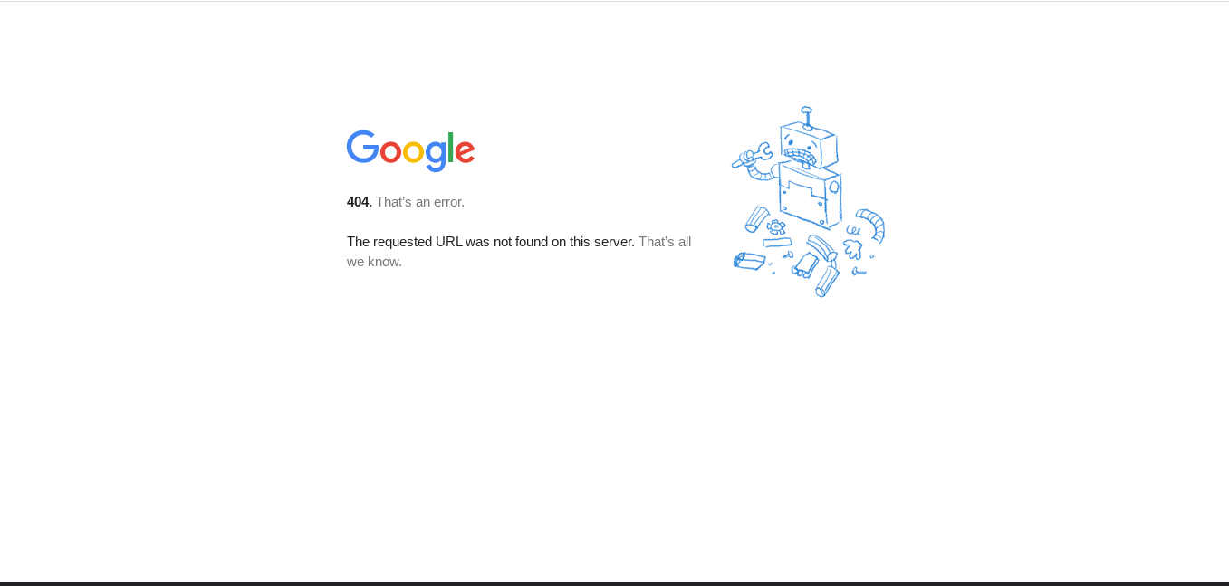 Screenshot showing Google Plus is gone