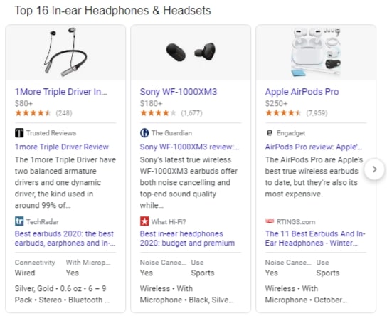 Google Product Listing