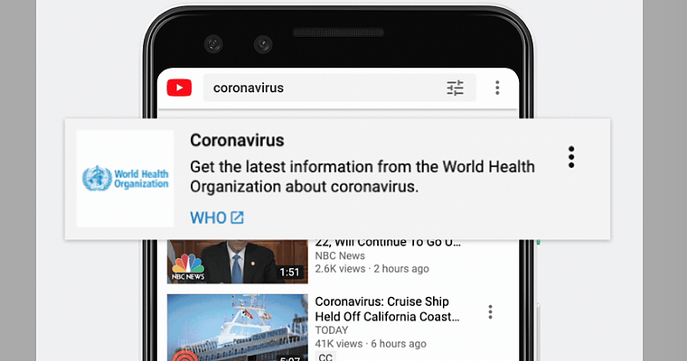 YouTube Allows Creators to Monetize Content About Coronavirus
