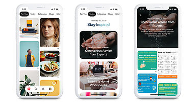 Pinterest Introduces ‘Today’ Tab With Focus on COVID-19 Related Content
