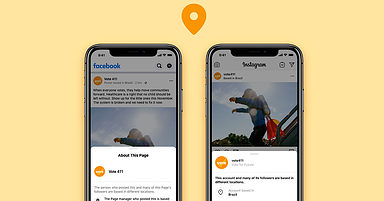 Facebook & Instagram to Show Where Popular Pages Are Posting From