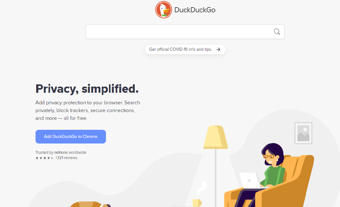 DuckDuckGo backstage  video search