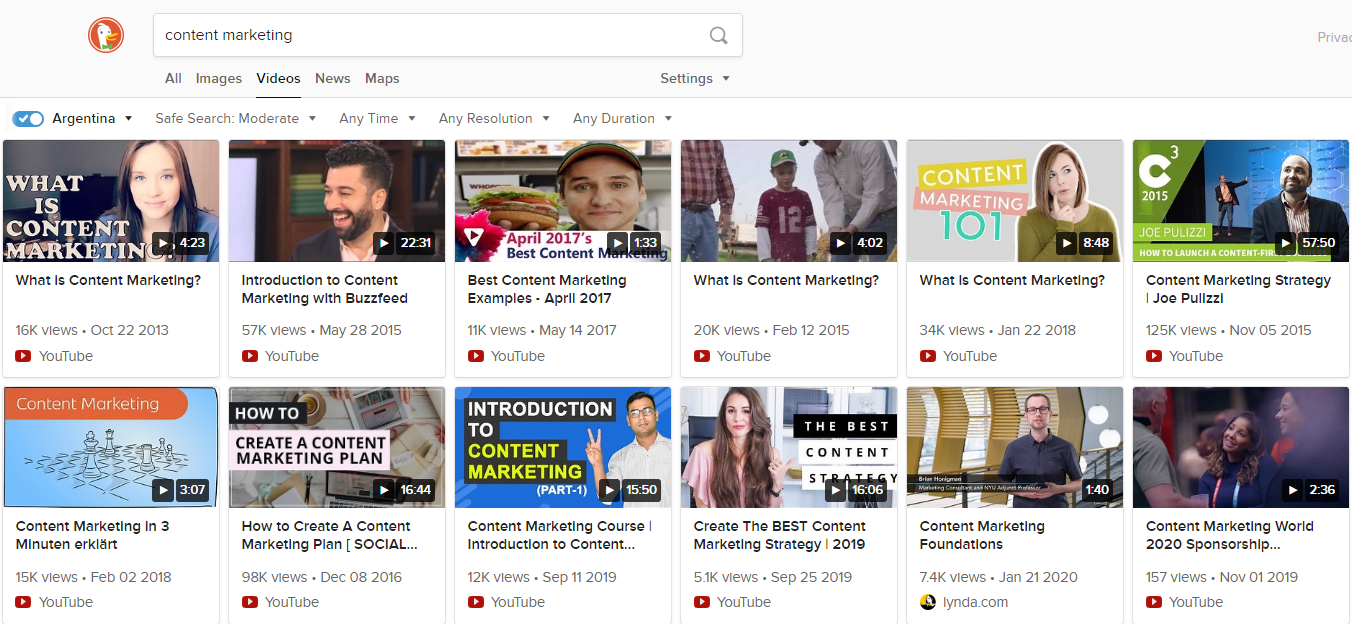 Find Any Video With The Top 16 Video Search Engines