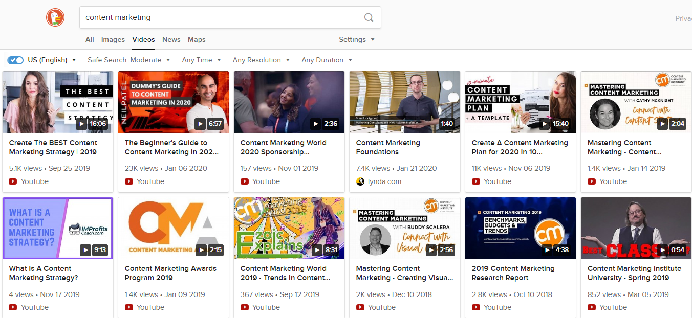 Find Any Video With The Top 16 Video Search Engines
