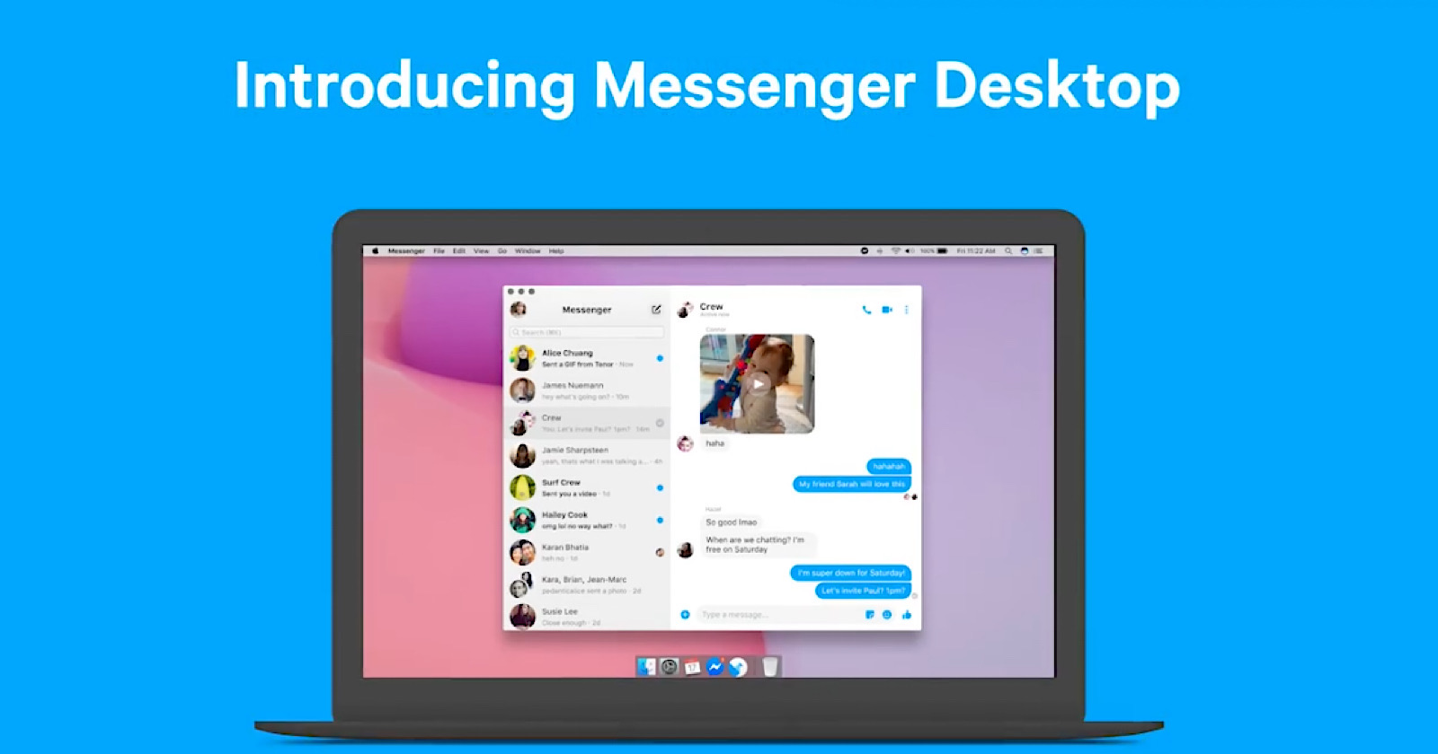 Facebook Messenger Launches Desktop App With Unlimited and Free Group Video Calls
