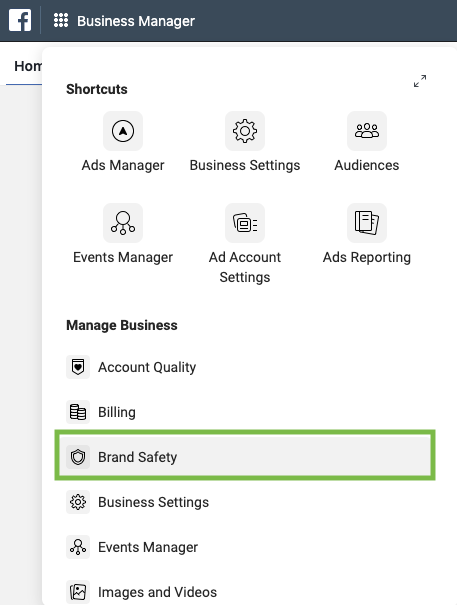 Facebook Ads Brand Safety Navigation