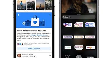 Facebook & Instagram Add More Ways to Support Local Businesses