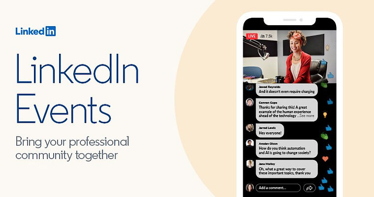 LinkedIn Pages Can Now Host Virtual Live Events