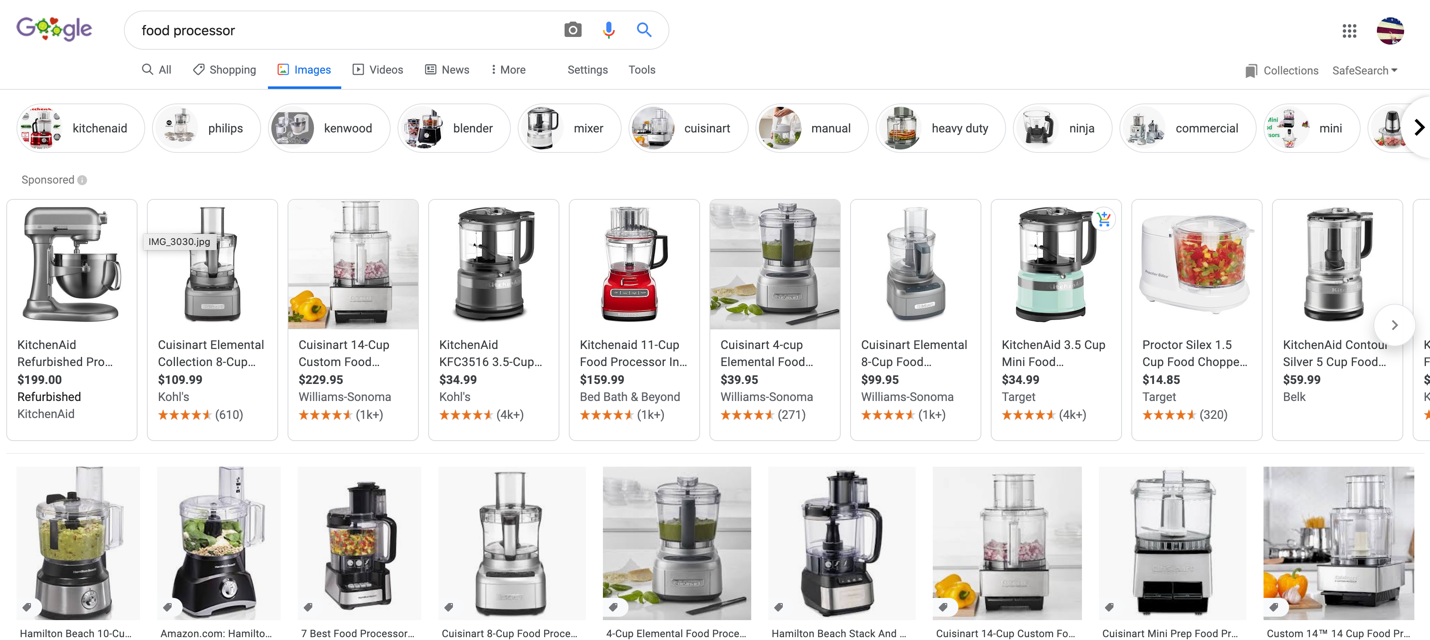 food processor google image search