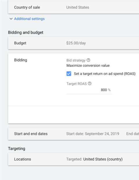 google shopping max conversion value bidding