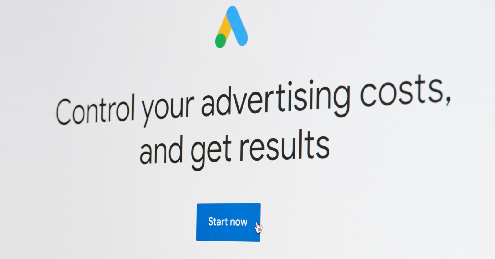 How does google ads provide control