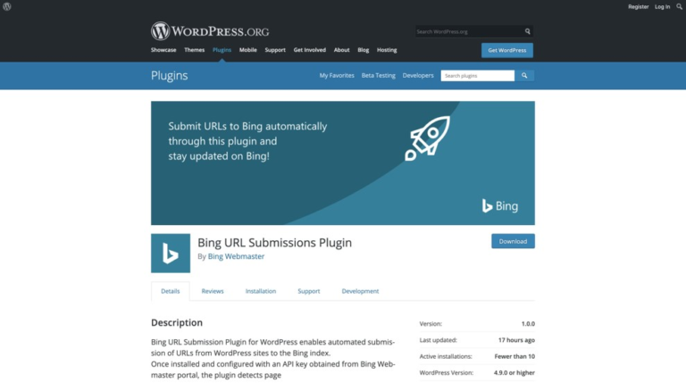 Bing WordPress Plugin Indexes Content Immediately