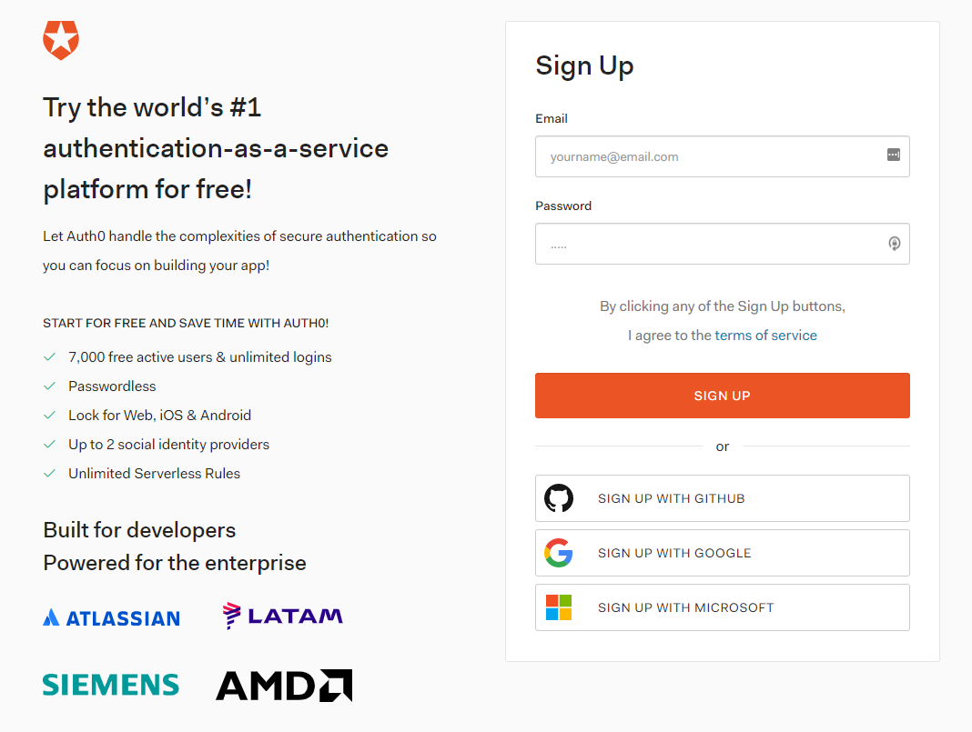 auth0-signup-landing-page