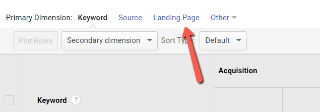 GA Analyzing Traffic Drop Step 3