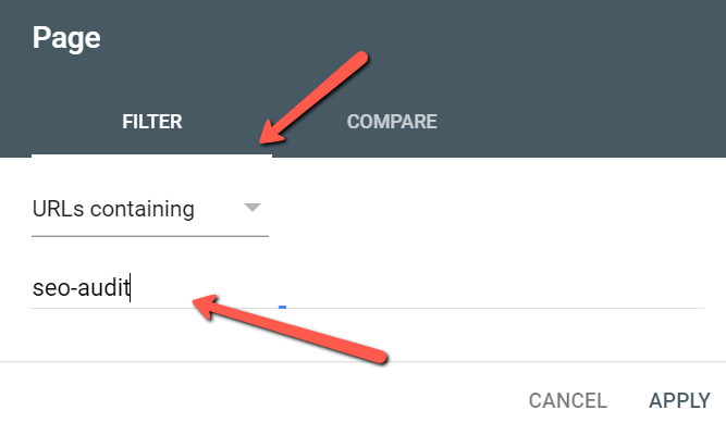 GSC Analyzing Traffic Drop Step 4