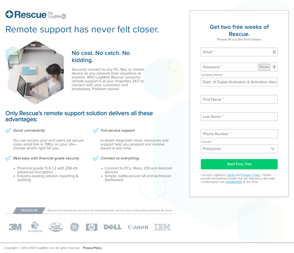 10 Examples of Awesome B2B Landing Pages