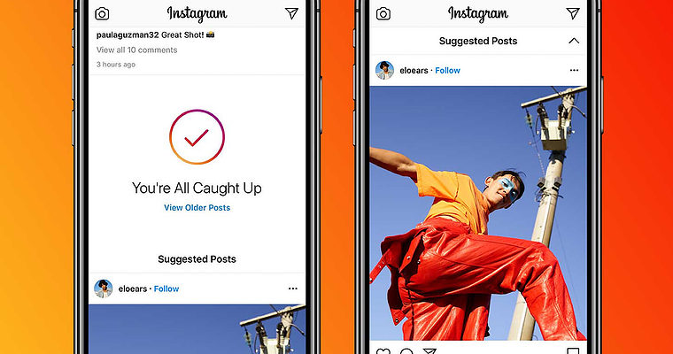 Instagram is Adding Suggested Posts to the Main Feed