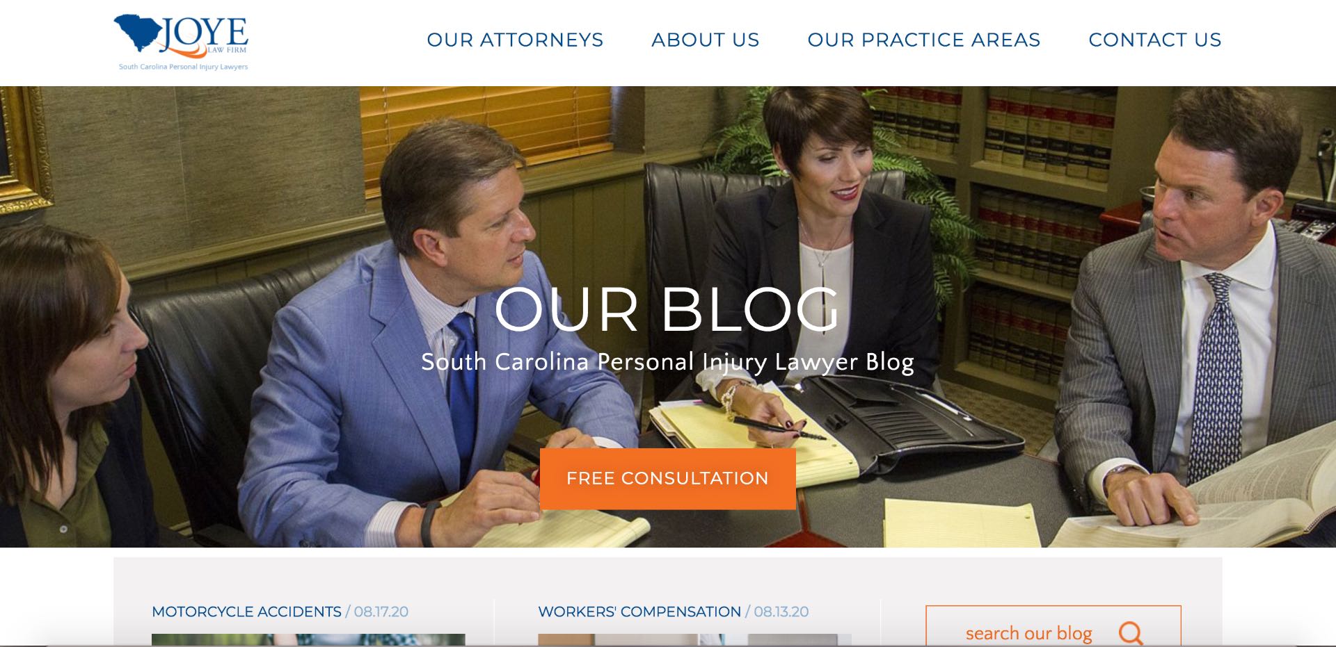 Lawyer blog helps keep content relevant for searchers