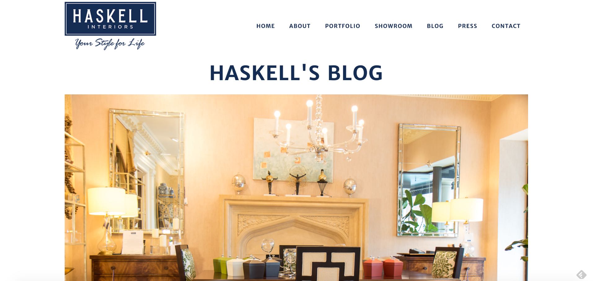 interior decorator blog helps educate prospective clients