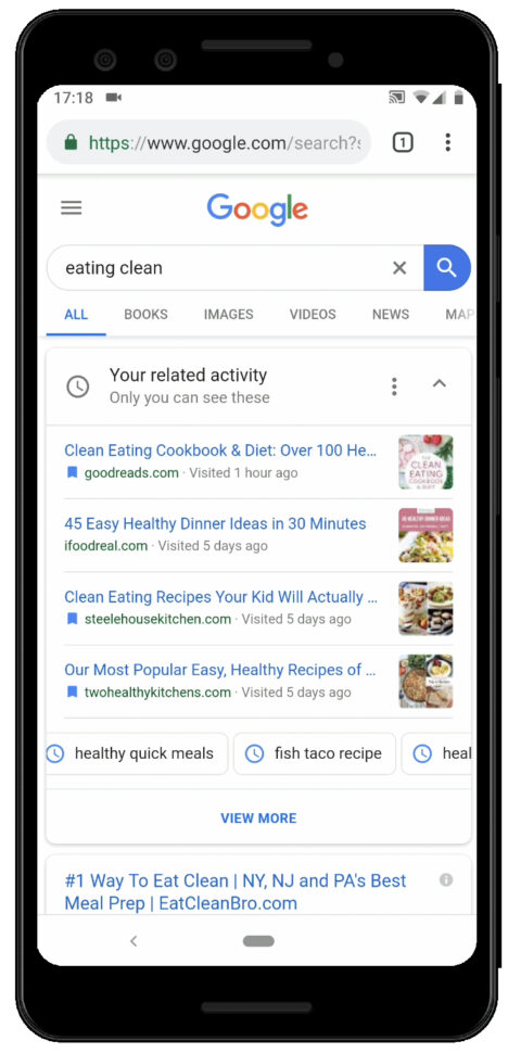 Google Makes it Easier to Find Jobs, Recipes, and Products