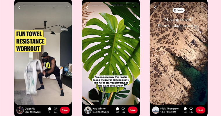 Pinterest Launches Story Pins & More New Tools