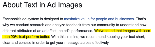 Facebook Removes the 20% Text Limit on Ad Images