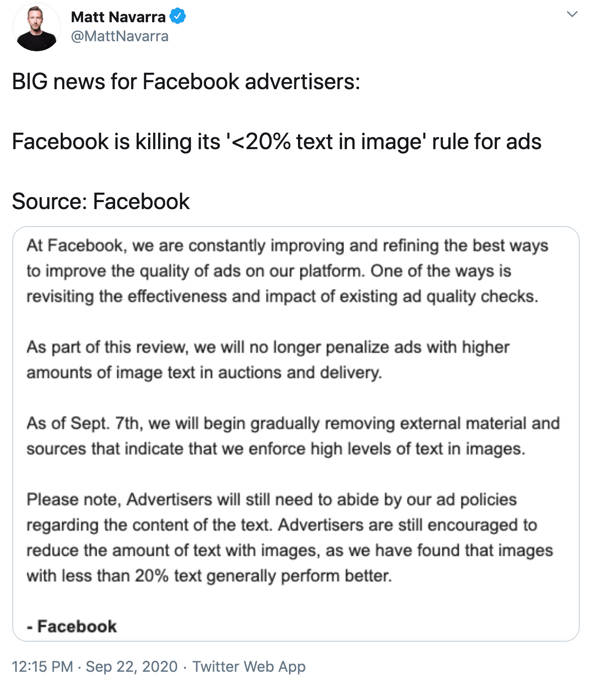 The Facebook 20% Text Rule: Why Your Ads Might Not Be Running