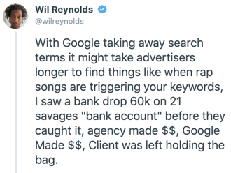 Google Ads to Start Hiding Some Search Query Data
