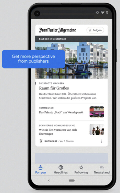 Google ‘News Showcase’ Coming Soon to Search Results