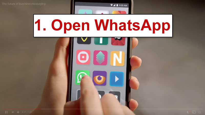 Open WhatsApp