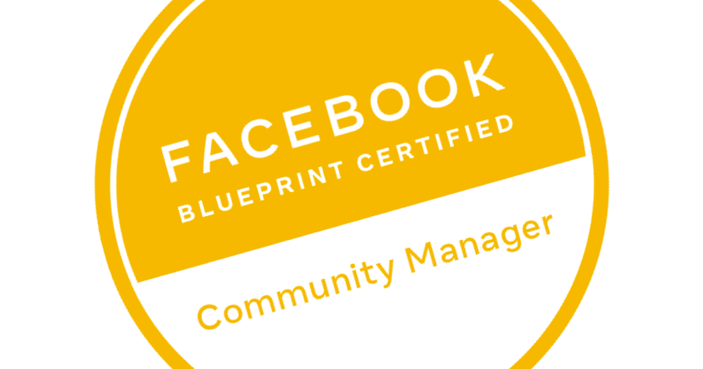 Facebook Community Manager Certification Program