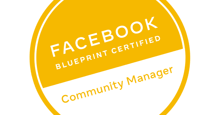 Facebook Community Manager Certification Program