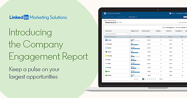 LinkedIn Launches Company Engagement Report For B2B Marketers