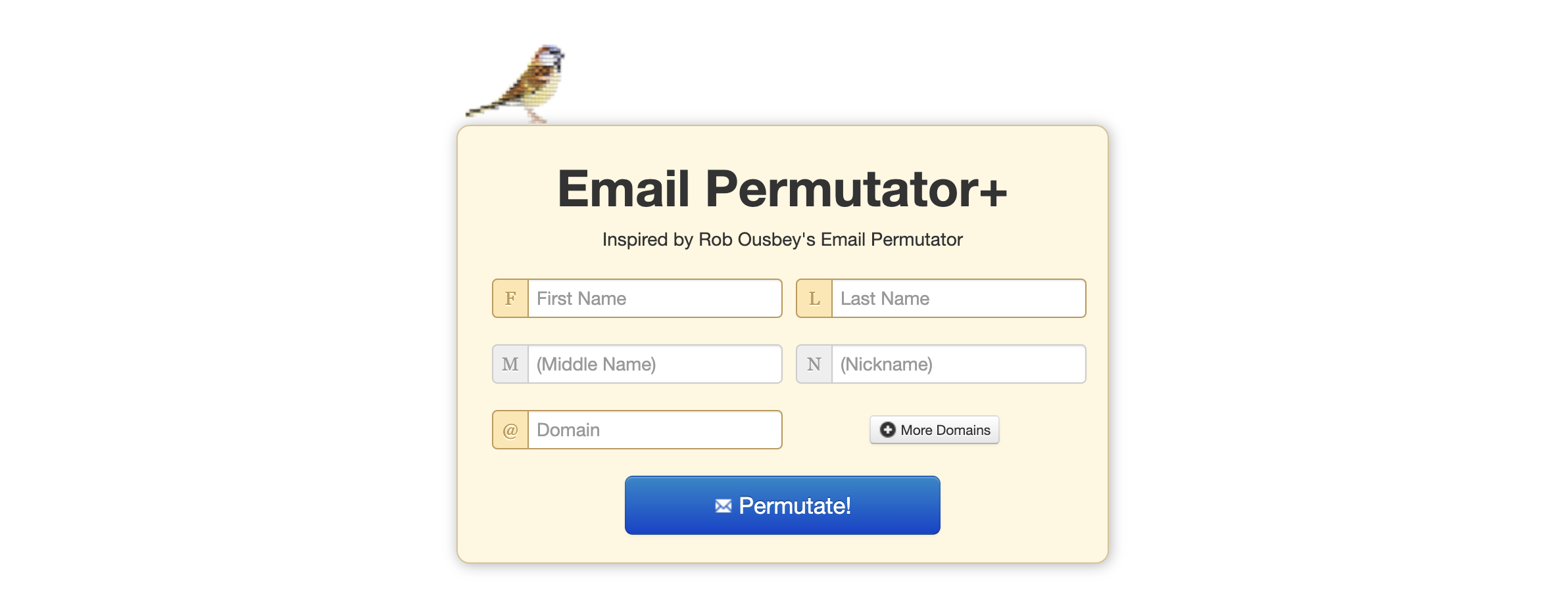 Email Permutator+