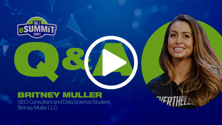 Britney Muller Q&A