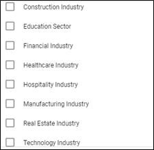 Target by sector in Google Ads