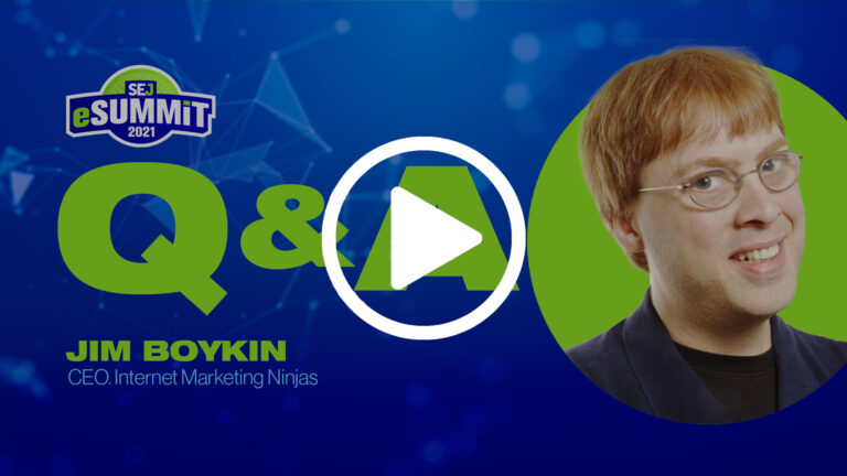 Live Q&A with Jim Boykin of Internet Marketing Ninjas