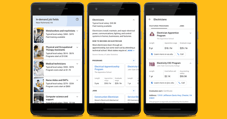 Google Clarifies Pause of Job Training Feature in Search