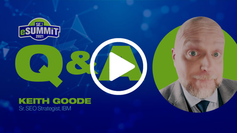 Keith Goode Q&A: Part 1