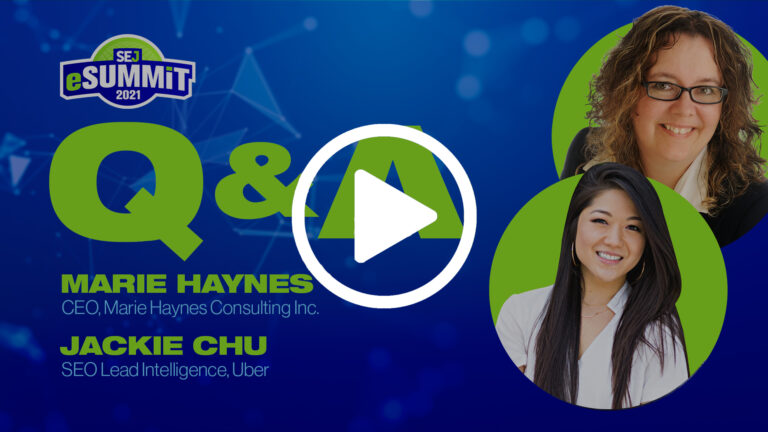 Jackie Chu and Marie Haynes Q&A